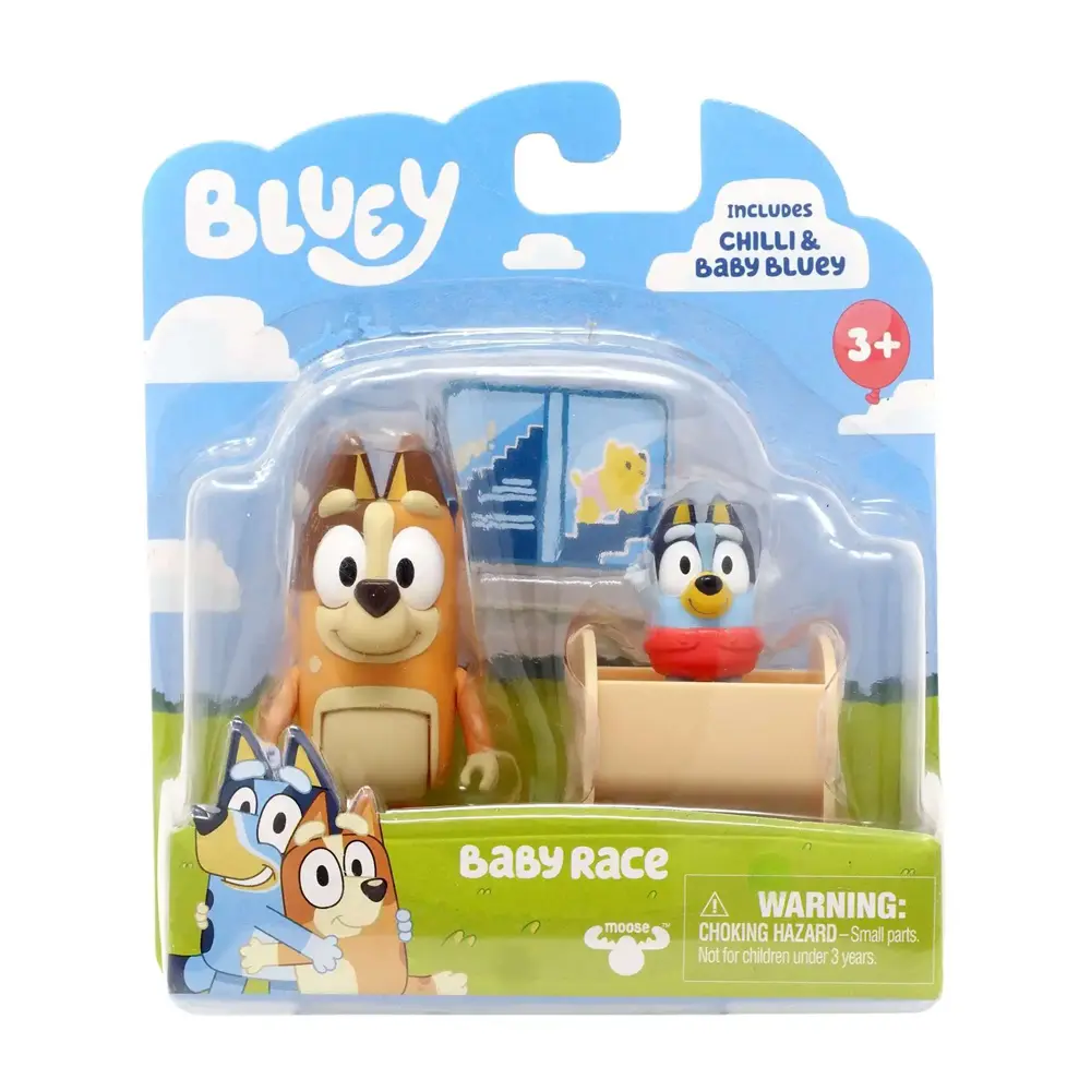 Bluey baby race
