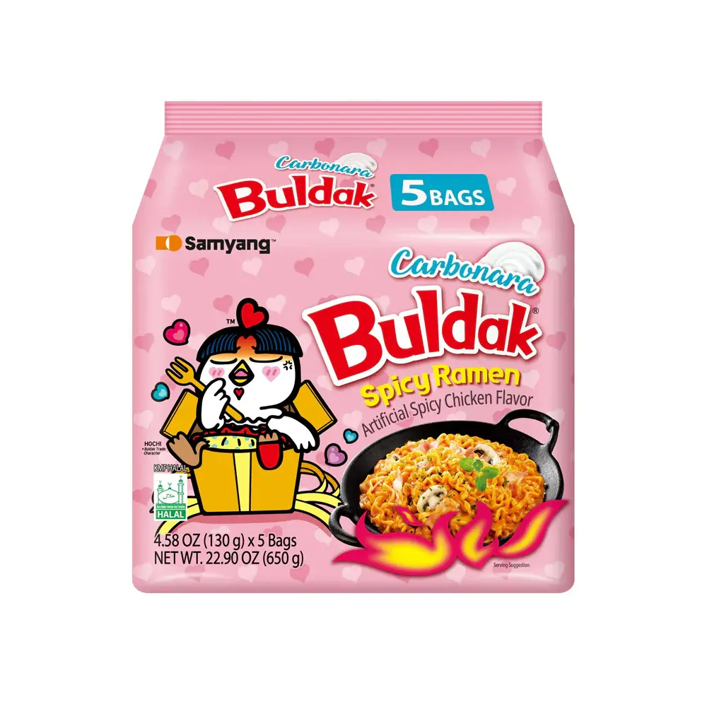 Buldak carbonara paq
