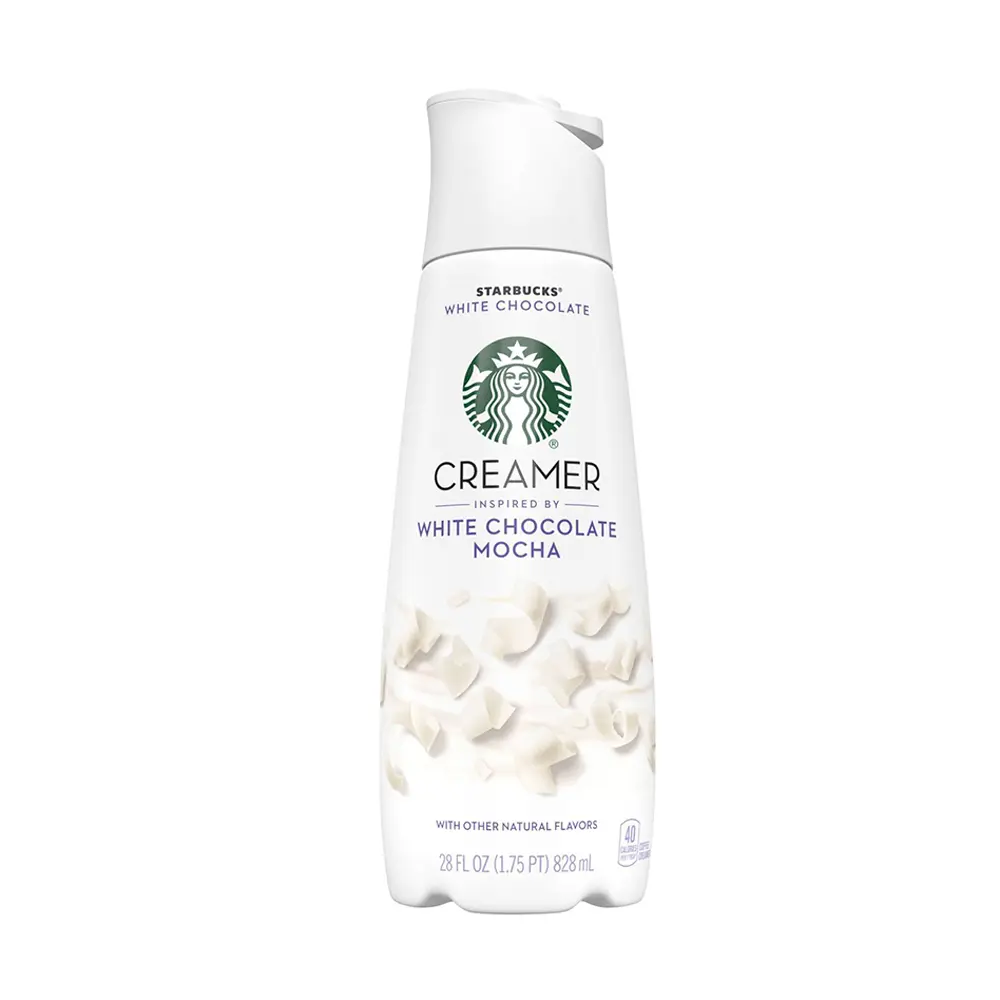 Creamer starbucks white mocha