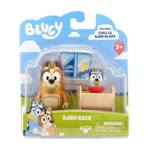 Bluey baby race