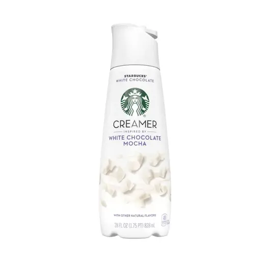 Creamer starbucks white mocha