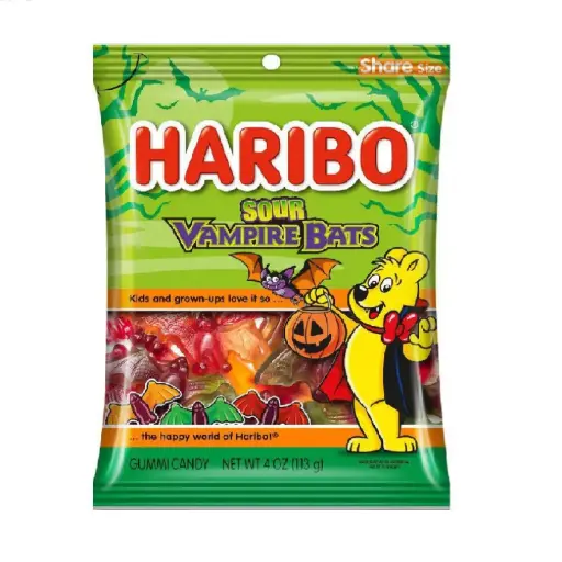 Haribo sour bats