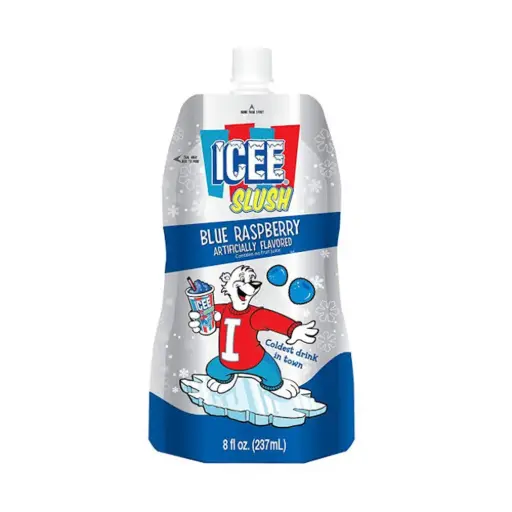 Icee slush blue raspberry